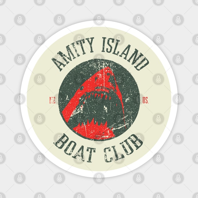 AMITY ISLAND - BOAT CLUB - SINCE 1975 Magnet by SALENTOmadness